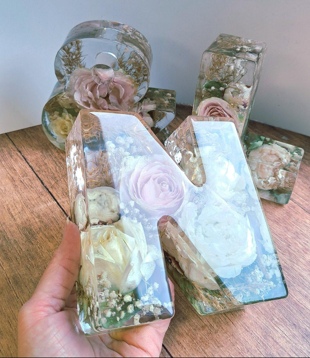 Buchstabe, 5 cm tief - 15 cm hoch